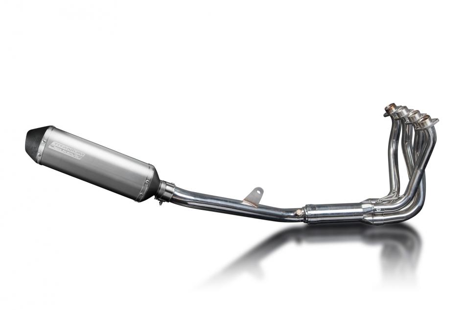 Honda CB1100SF X11 99-02 Echappement Complet 4-1 Silencieux 343mm X-Ovale Titane