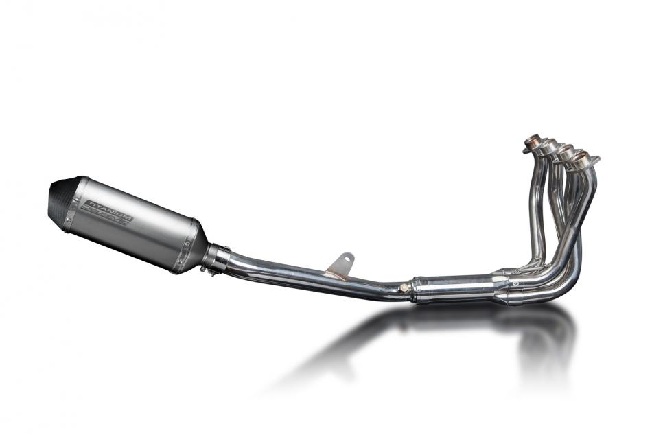 Honda CB1100SF X11 99-02 Echappement Complet 4-1 Silencieux 260mm X-Ovale Titane