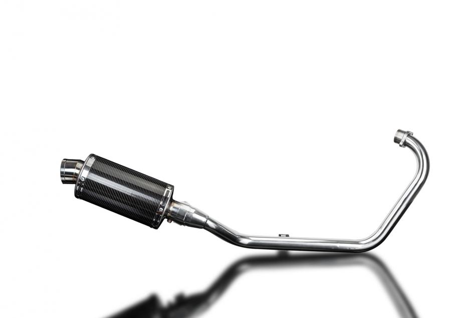 HONDA CB125F 2015-2018 Echappement Complet Silencieux 225mm Ovale Carbone PISTE
