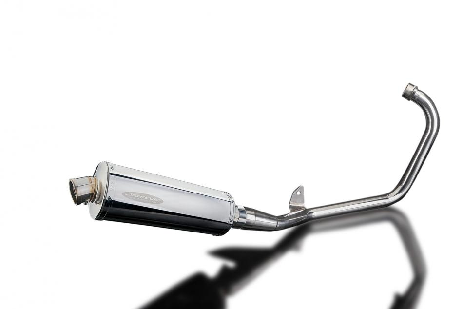 YAMAHA YBR125ED 2005-2016 Echappement Complet Silencieux 350 Ovale Inox