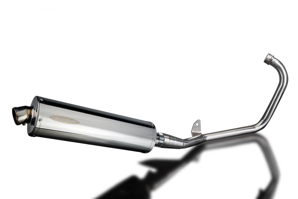 YAMAHA YBR125ED 2005-2016 Echappement Complet Silencieux 450 Ovale Inox