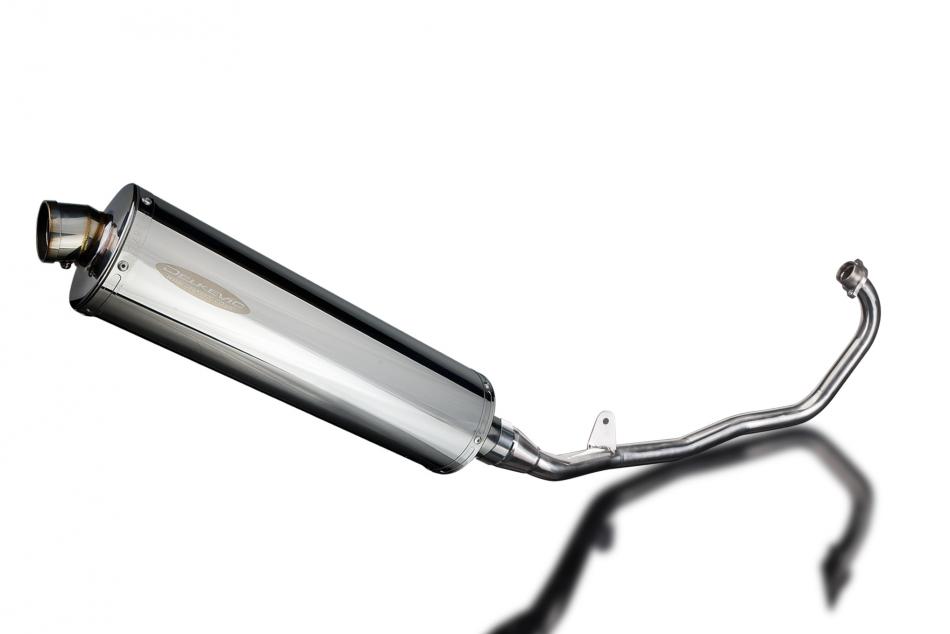 HONDA CBR125R 2011-2018 Echappement Complet Silencieux 450mm Ovale Inox