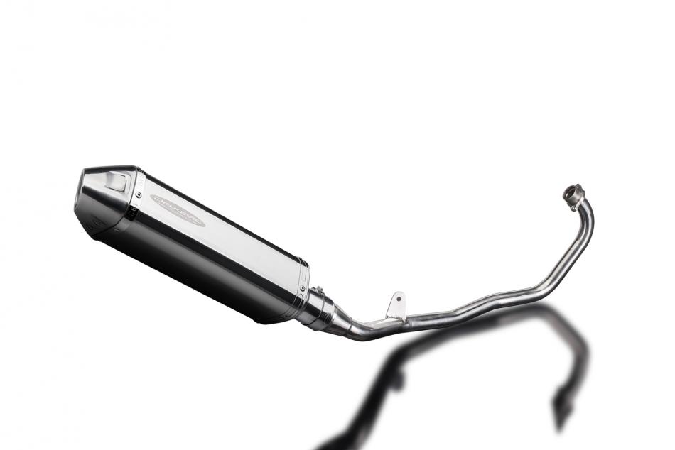 HONDA CBR125R 2011-2018 Echappement Complet Silencieux 320mm Tri-Ovale Inox