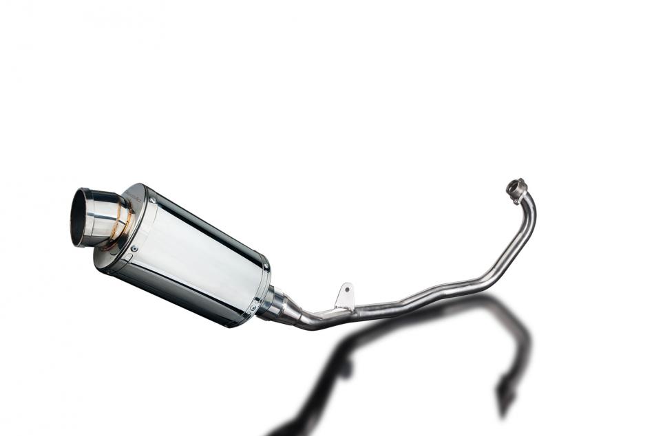 HONDA CBR125R 2011-2018 Echappement Complet Silencieux 225mm Ovale Inox PISTE