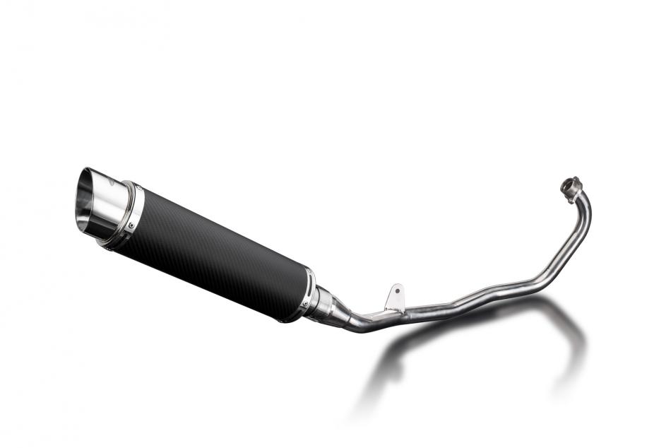 HONDA CBR125R 2011-2018 Echappement Complet 350mm rond Carbone silencieux