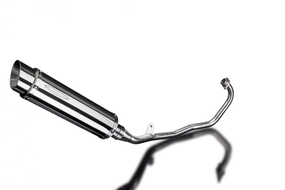 HONDA CBR125R 2011-2018 Echappement Complet Silencieux 350mm Rond Inox