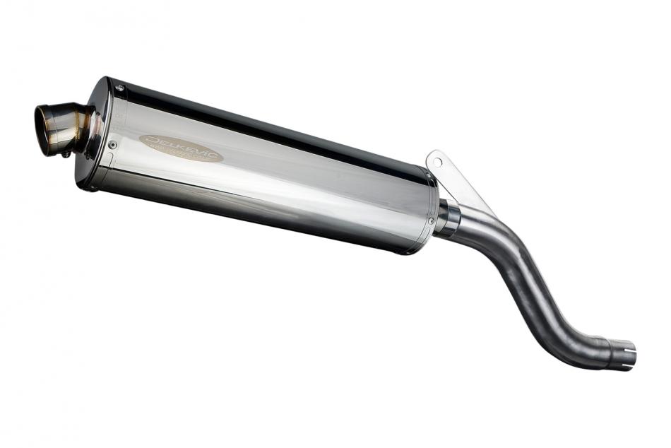 YAMAHA XT600 E 1990-2005 Echappement Silencieux 450mm Ovale Inox