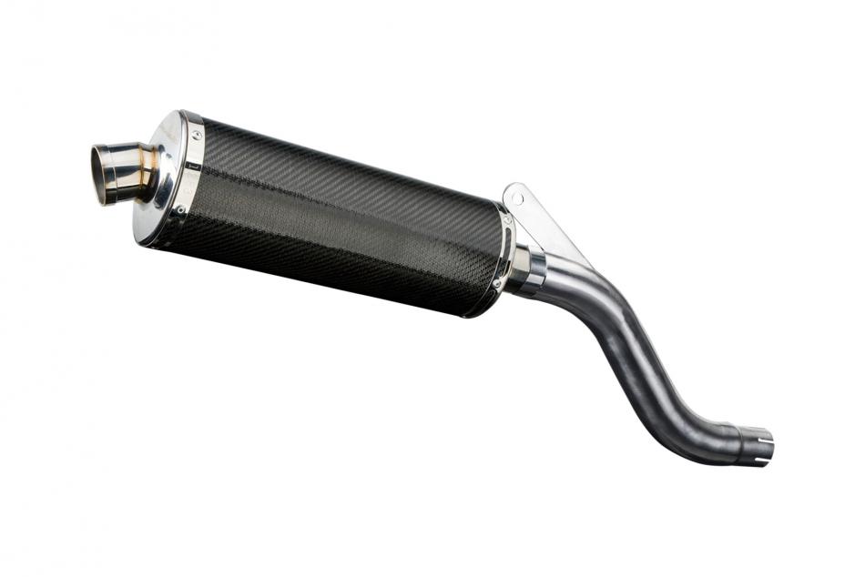 YAMAHA XT600 E 1990-2005 Echappement Silencieux 350mm Ovale Carbone