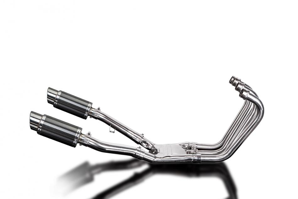 YAMAHA FJ1200 3XW 1991-1996 Echappement 4-2 Complet 200mm Rond Carbone PISTE