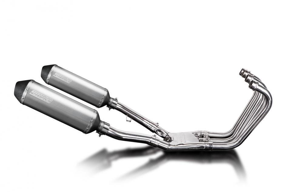 Yamaha FJ1200 3XW 91-96 Echappement Complet 4-2 Silencieux 343mm X-Ovale Titane