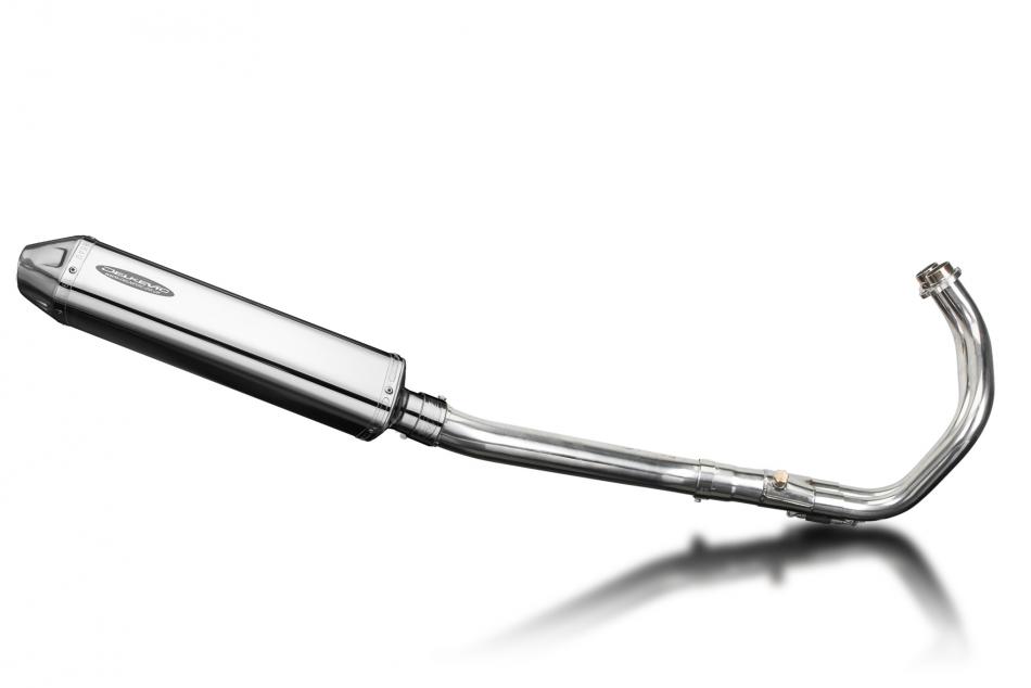 Yamaha Tracer 700 16-20 Echappement Complet 2-1 Silencieux 420mm Tri-Ovale Inox