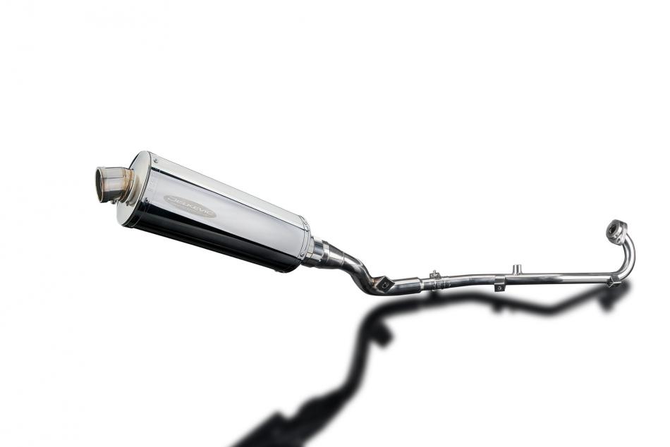 SUZUKI DR125SM 2009-2014 Echappement Complet 350mm Ovale Inox