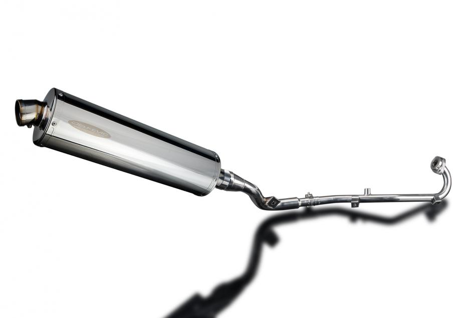 SUZUKI DR125SM 2009-2014 Echappement Complet 450mm Ovale Inox