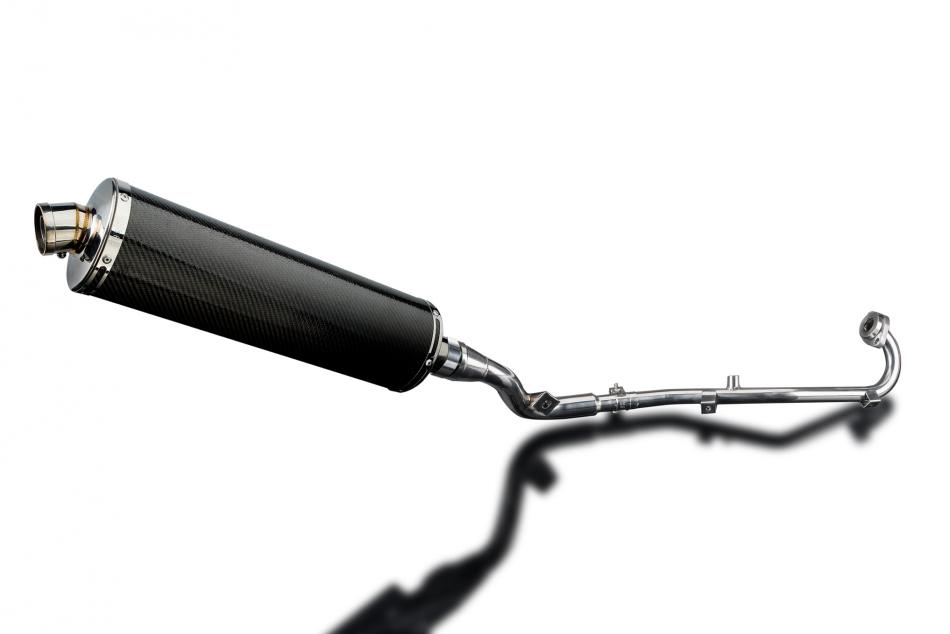 SUZUKI DR125SM 2009-14 Echappement Complet Silencieux 450 Ovale Carbone