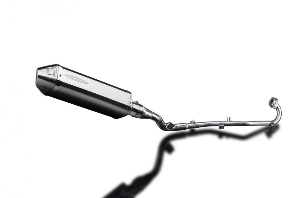 SUZUKI DR125SM 2009-2014 Echappement Complet Silencieux 320mm Tri-Ovale Inox