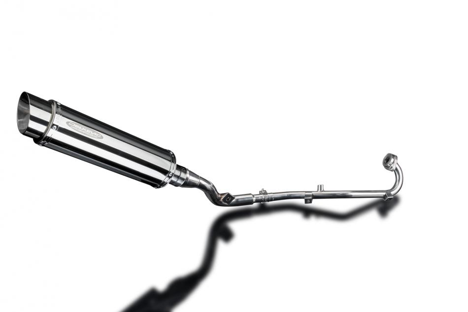 SUZUKI DR125SM 2009-2014 Echappement Complet Silencieux 350mm Rond Inox