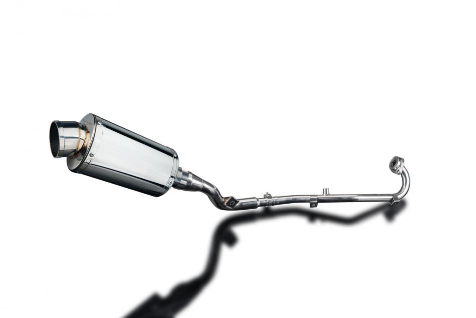 SUZUKI DR125SM 2009-2014 Echappement Complet 225mm Ovale Inox PISTE