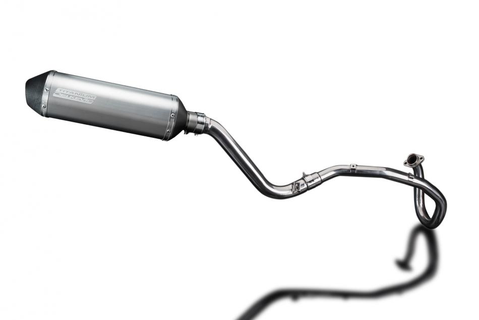 SUZUKI DR650SE 1996-2019 Echappement Complet Silencieux 343mm X-Ovale Titane