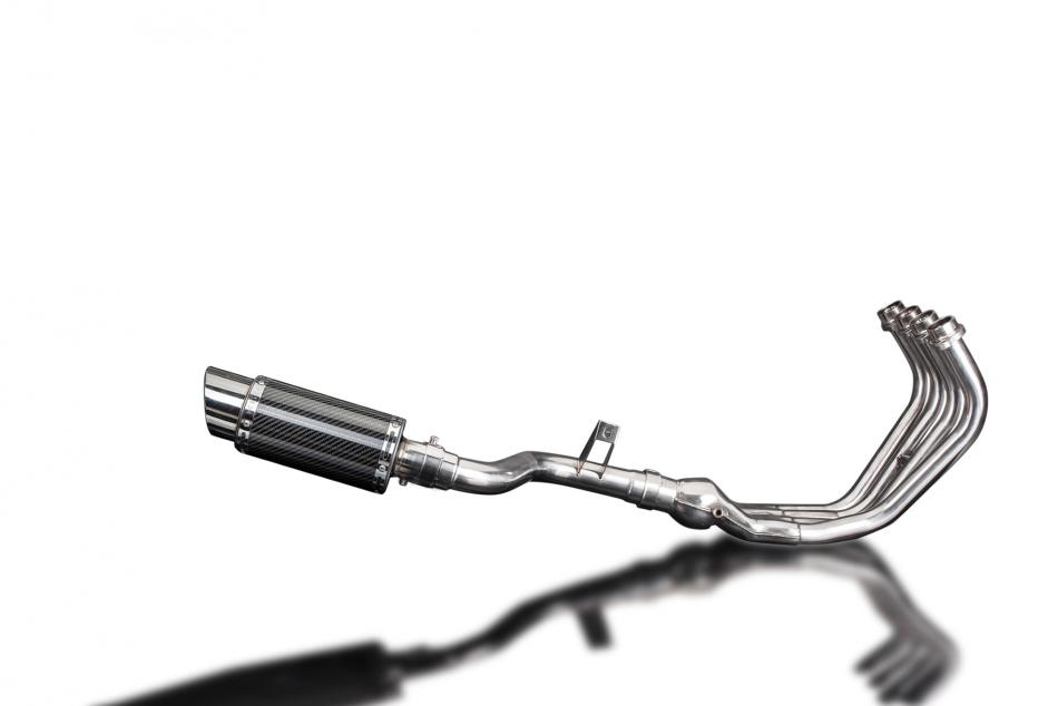 YAMAHA XJ6 DIVERSION 2009-2018 Echappement 4-1 Complet 200mm Rond Carbone PISTE