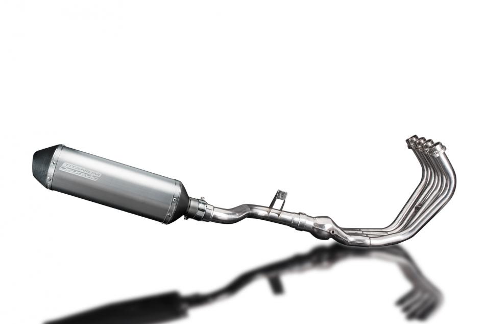 YAMAHA XJ6 DIVERSION 2009-2018 Echappement Complet 4-1 Pot 343mm X-Ovale Titane