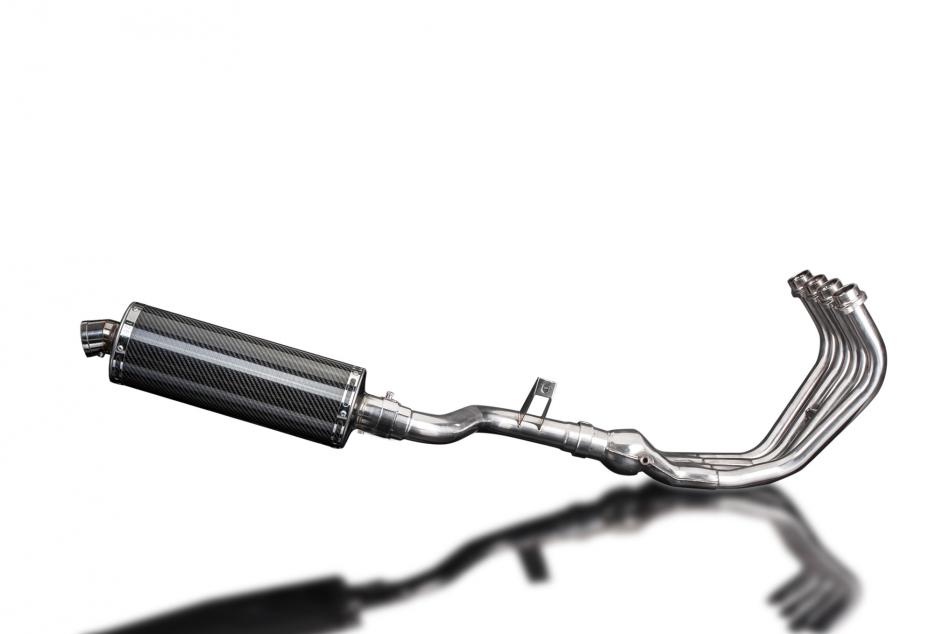 YAMAHA XJ6 DIVERSION 2009-2018 Echappement 4-1 Complet 350mm Ovale Carbone