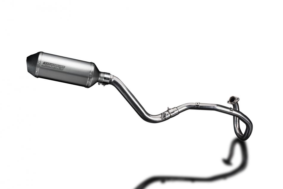 Suzuki DR650SE 1996-2023 Echappement Complet Silencieux 260mm X-Ovale Titane