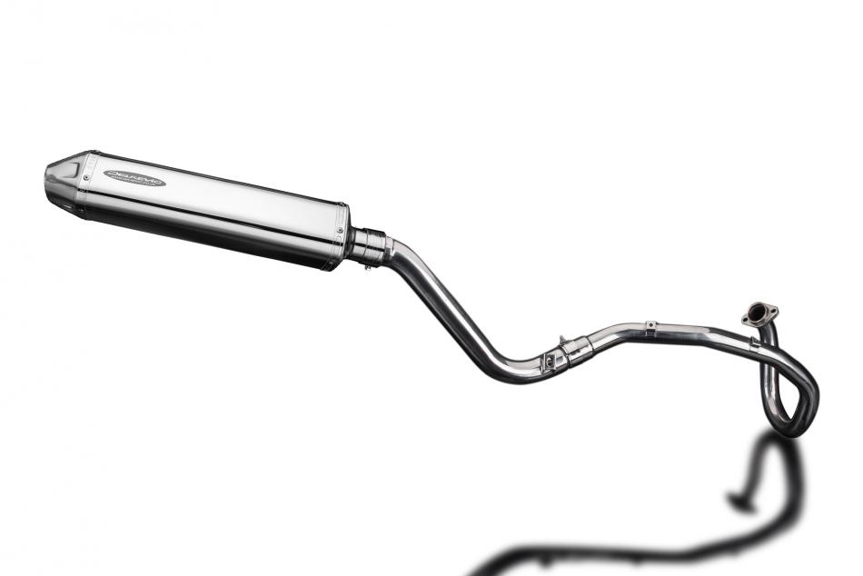 Suzuki DR650SE 1996-2023 Echappement Complet Silencieux 420mm Tri-Ovale Inox