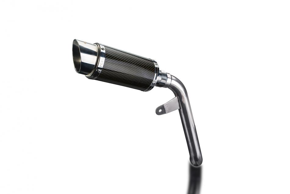 Suzuki SV650 2016-2024 Echappement HAUT Silencieux 200mm Rond Carbone PISTE