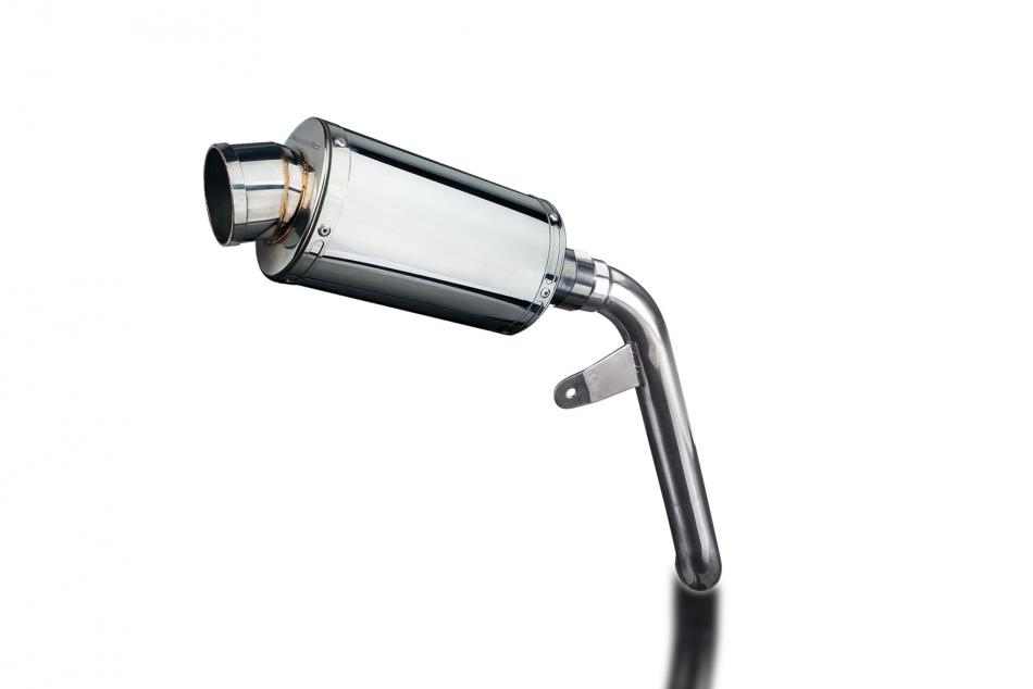 Suzuki SV650 2016-2024 Echappement KIT-Silencieux 225mm Ovale Inox