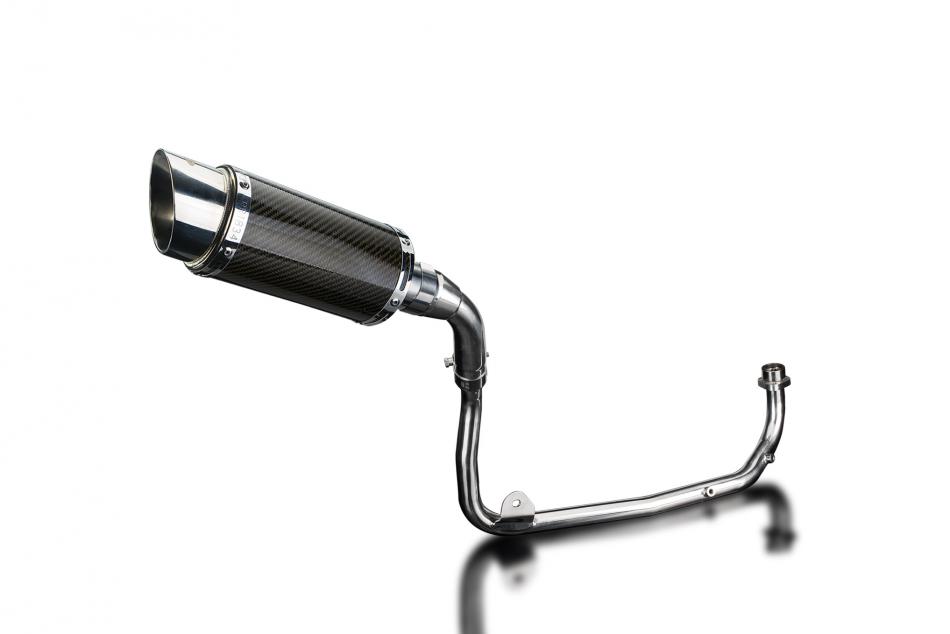 HONDA MSX125 GROM 2013-15 Arriï¿½re OEM Echappement Complet 200 Rond Carbone PIST