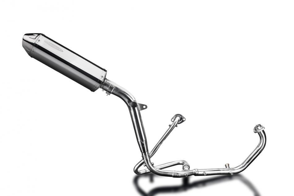 HONDA XL125V VARADERO 2001-2016 Echappement Complet Silencieux320 Tri-Ovale Inox