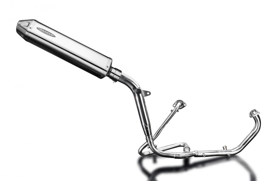 Honda XL125V Varadero 2001-14 Echappement Complet Silencieux 420mm TriOvale Inox