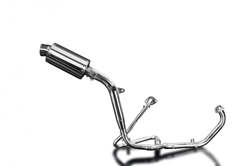 HONDA XL125V VARADERO 2001-2016 Echappement Complet 225mm Ovale Inox PISTE