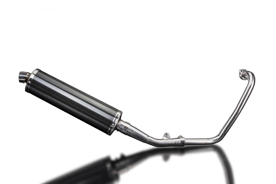YAMAHA MT125 2014-2019 Echappement Complet Silencieux 450 Ovale Carbone