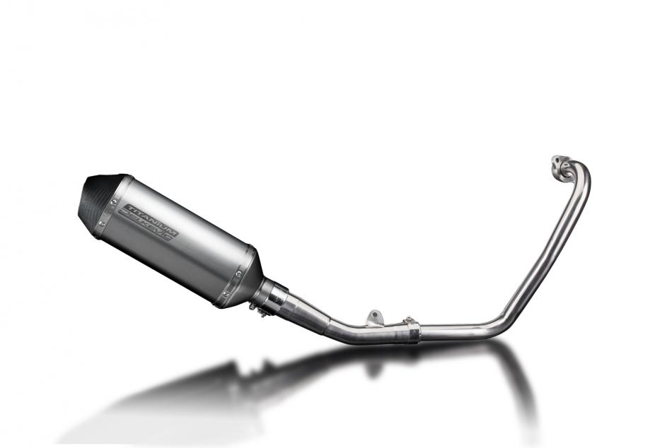 Yamaha MT125 2014-2019 Echappement Complet Silencieux 260mm X-Ovale Titane