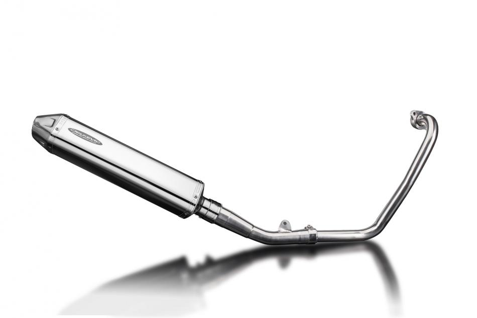 Yamaha MT125 2014-2019 Echappement Complet Silencieux 420mm Tri-Ovale Inox