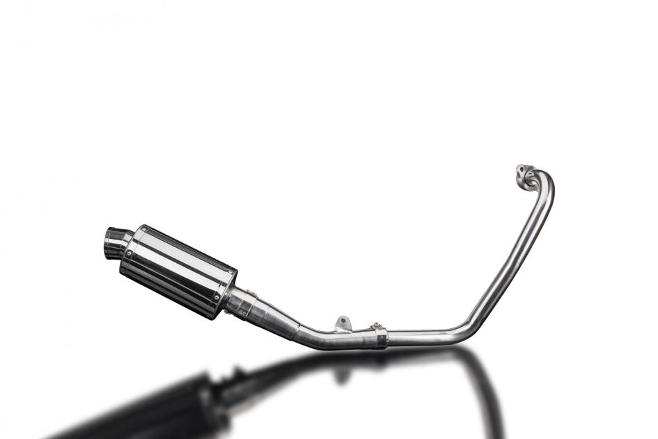 YAMAHA MT125 2014-2019 Echappement Complet Silencieux 225mm Ovale Inox PISTE