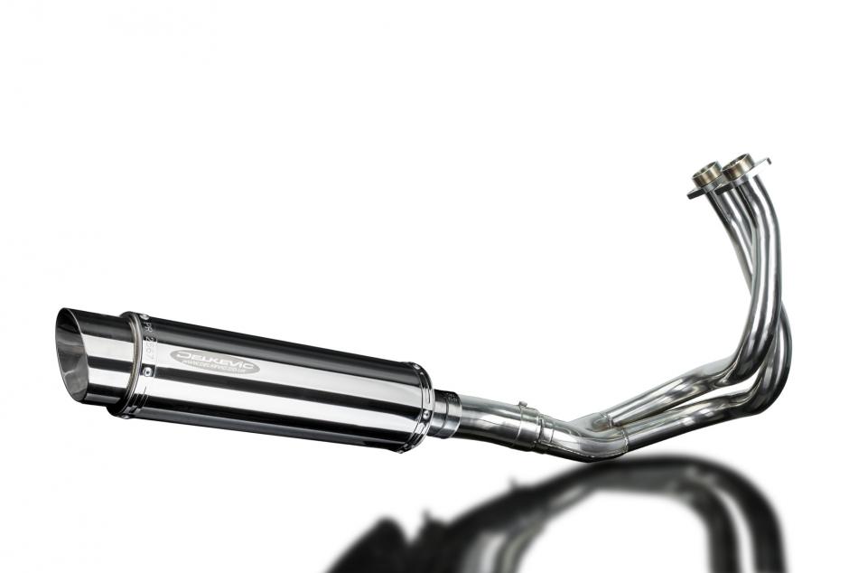 Kawasaki Z650 2017-2023 Echappement Complet 2-1 Silencieux 350mm Rond Inox