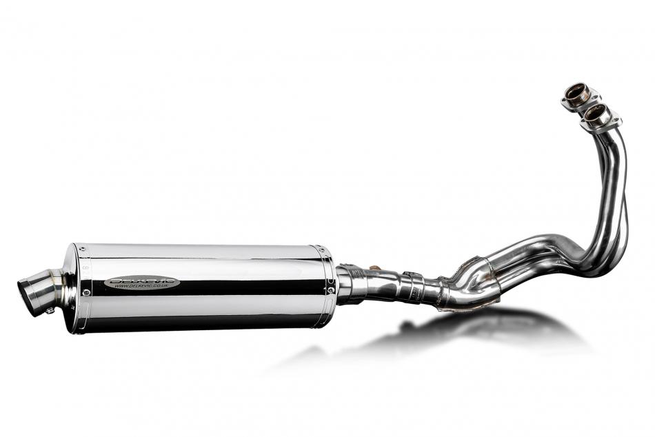 KAWASAKI NINJA 650 2017-2021 Echappement 2-1 Complet 350mm Ovale Inox