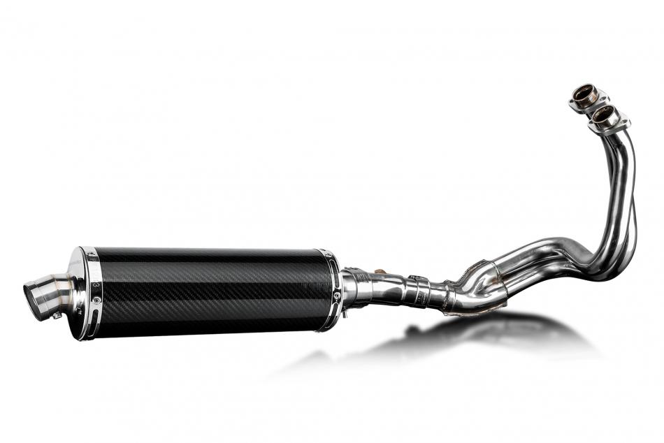 KAWASAKI NINJA 650 2017-2021 Echappement 2-1 Complet 350mm Ovale Carbone