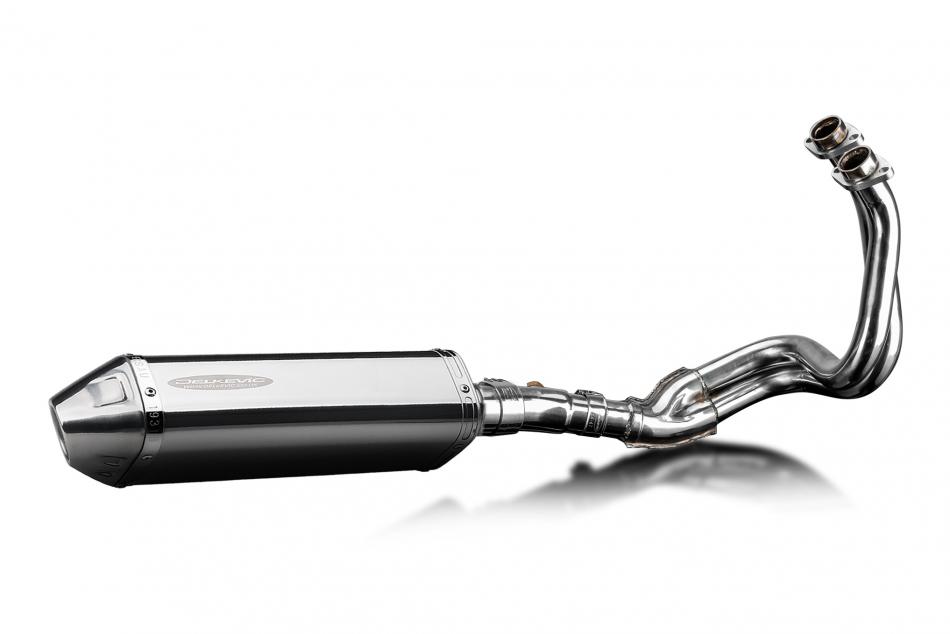 KAWASAKI NINJA 650 2017-2021 Echappement Complet 2-1 Pot 320mm Tri-Ovale Inox