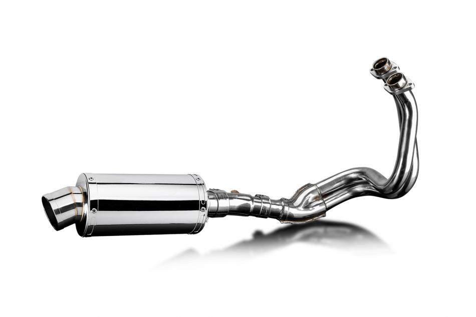 KAWASAKI NINJA 650 2017-2021 Echappement 2-1 Complet 225mm Ovale Inox PISTE