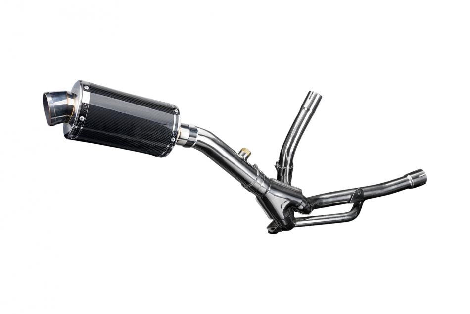 SUZUKI DL650 V-Strom 2012-2016 Echappement Silencieux 225mm Ovale Carbone PISTE