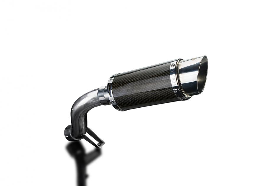 BMW R1200GS 2004-2007 Echappement Silencieux 200mm Rond Carbone PISTE