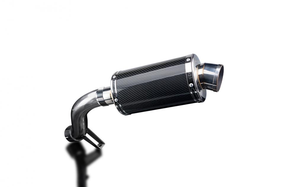 BMW R1200GS 2004-2007 Echappement Silencieux 225mm Ovale Carbone PISTE