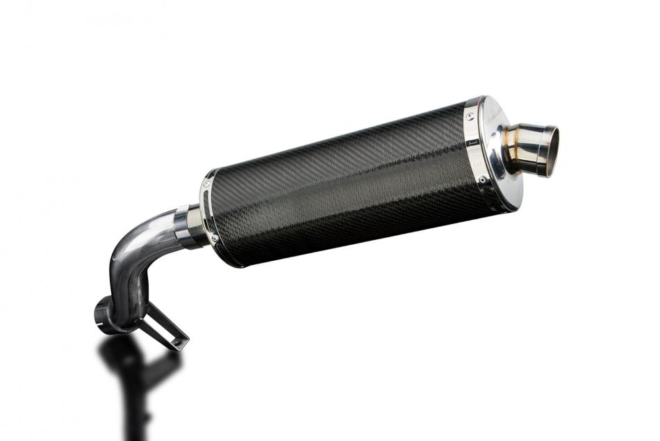 BMW R1200GS 2004-2007 Echappement Silencieux 350mm Ovale Carbone