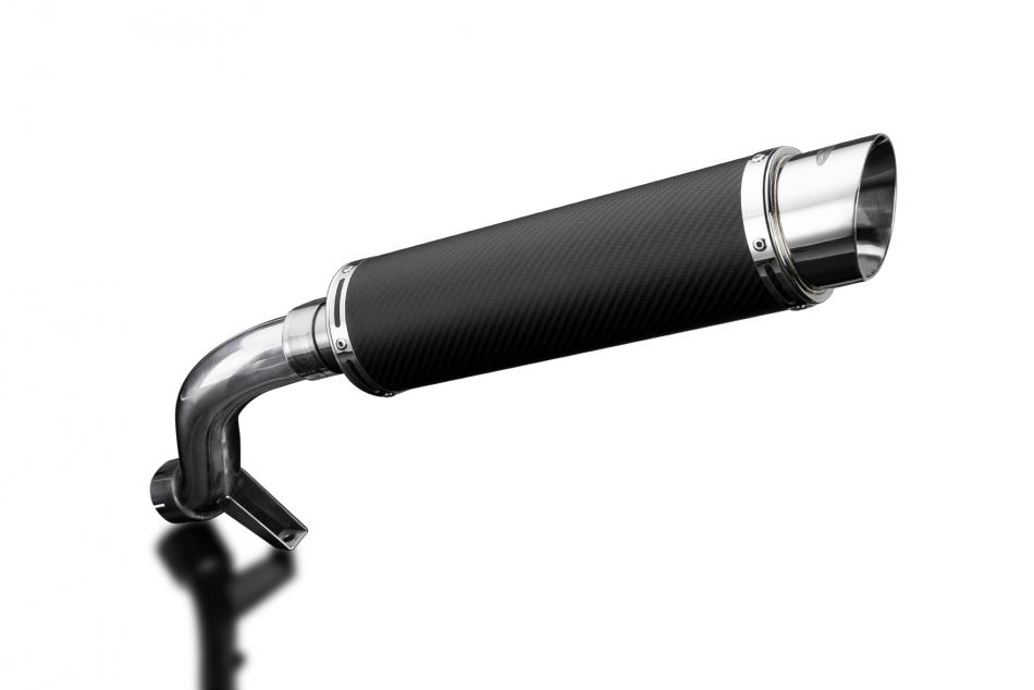 BMW R1200GS 2004-2007 Echappement Silencieux 350mm Rond Carbone