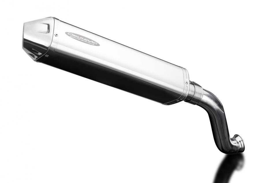 KTM 690 Duke 2012-2018 Echappement KIT-Silencieux 420mm Tri-Ovale Inox