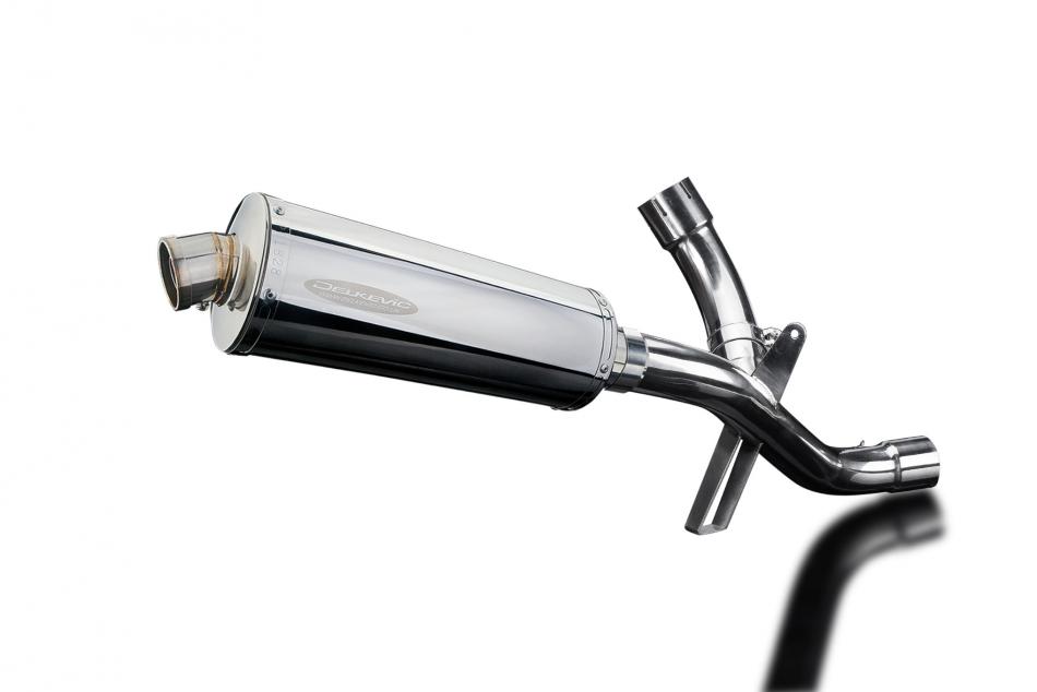 Ducati Multistrada 1200 2016-2018 Echappement KIT-Silencieux 350mm Ovale Inox