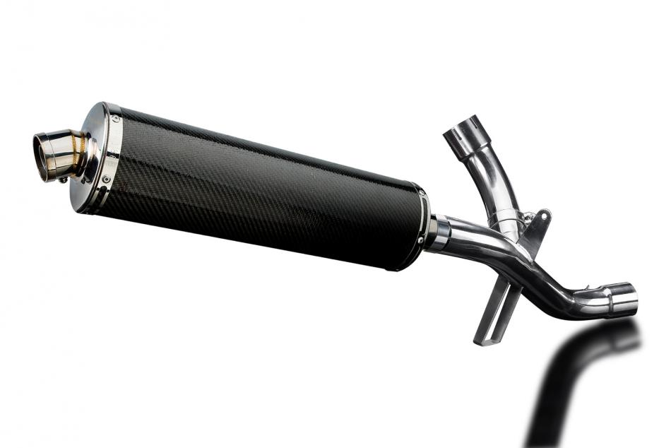 Ducati Multistrada 1200 2016-2018 Echappement KIT-Silencieux 450mm Ovale Carbone